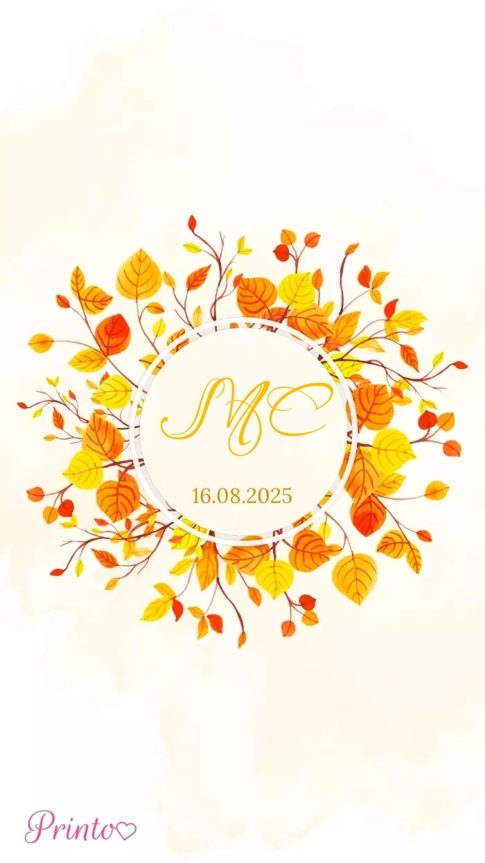 Последний лист приглашения - Макет 3